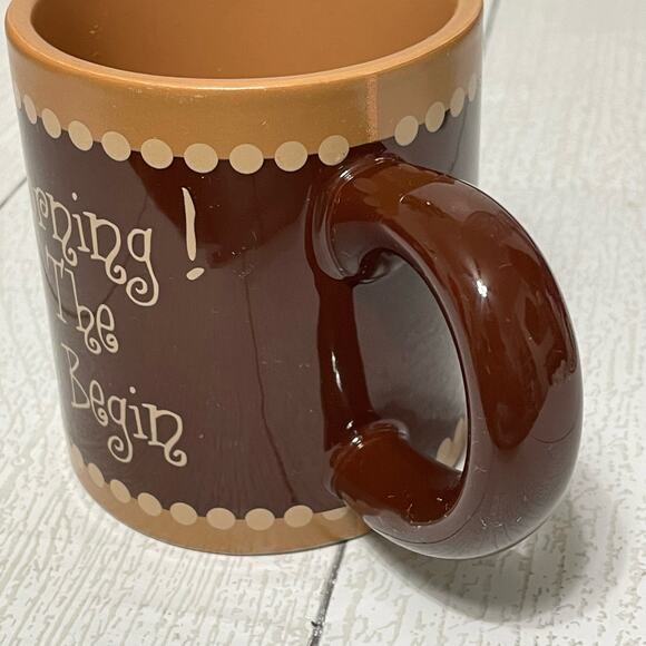 Brown And Tan Humorous Cup - Picture 2 of 9